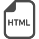HTMLのアイコン画像